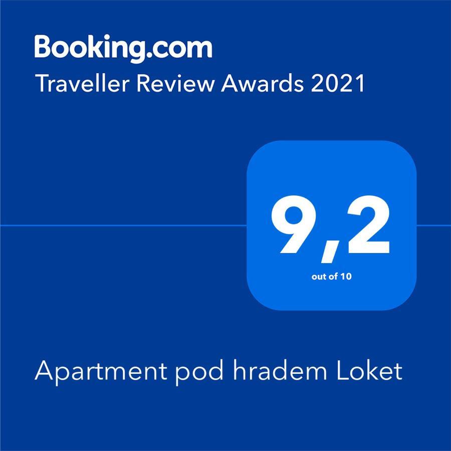 Apartment Pod Hradem Loket Eksteriør billede